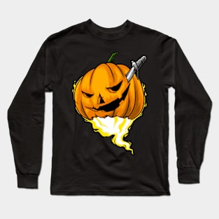 Pumpkin Halloween Long Sleeve T-Shirt